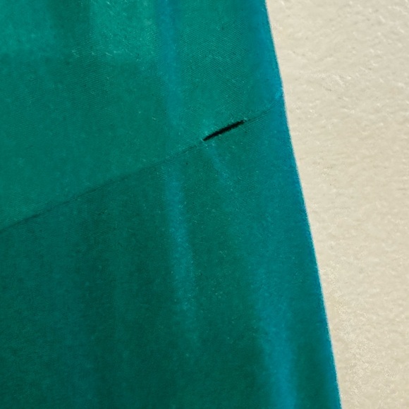 Women’s Emerald Green bridesmaid mermaid dress Barry Jay size medium - Picture 11 of 11